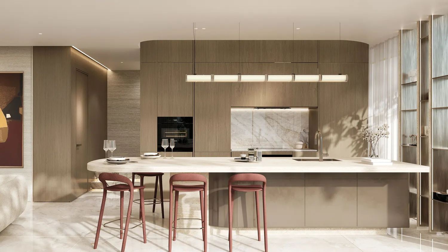 Rabdan Avenue kitchen