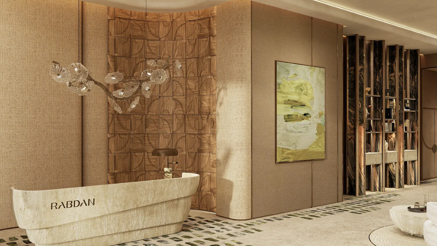 Rabdan Square resident’s lounge