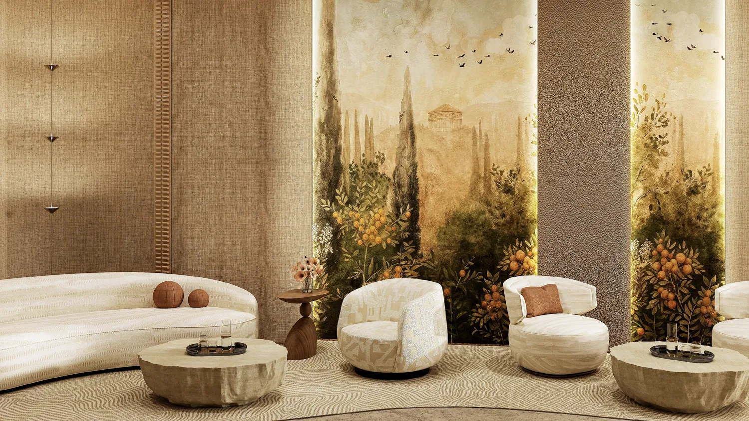 Rabdan Square living space